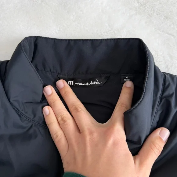 Travis Mathew Vest Men’s XL Black - Picture 5 of 8